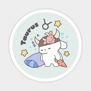 Taurus Loppi Tokki Bunny Zodiac Series Magnet